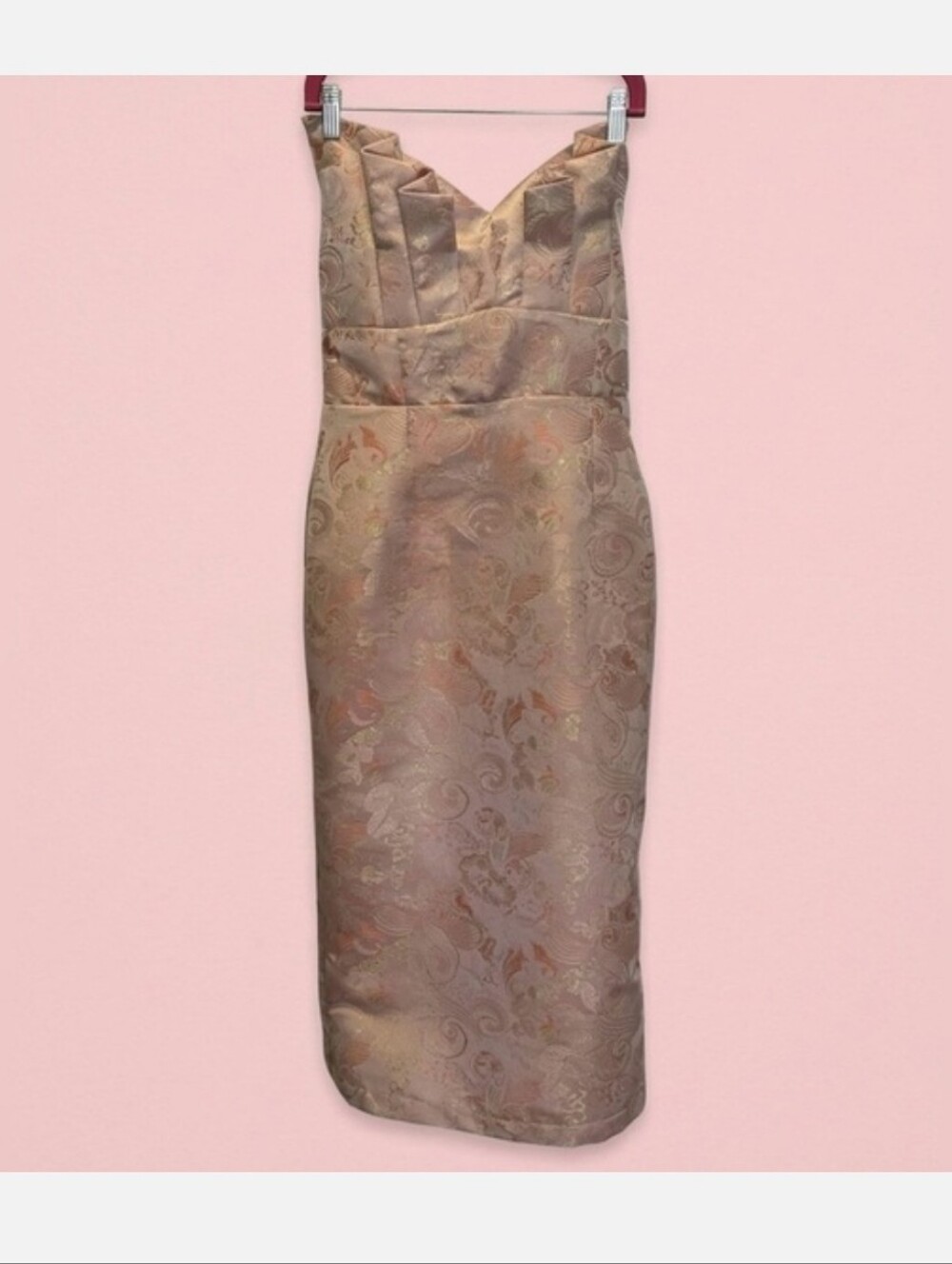 Vici Strapless Dress, NWT - Picture 5 of 5